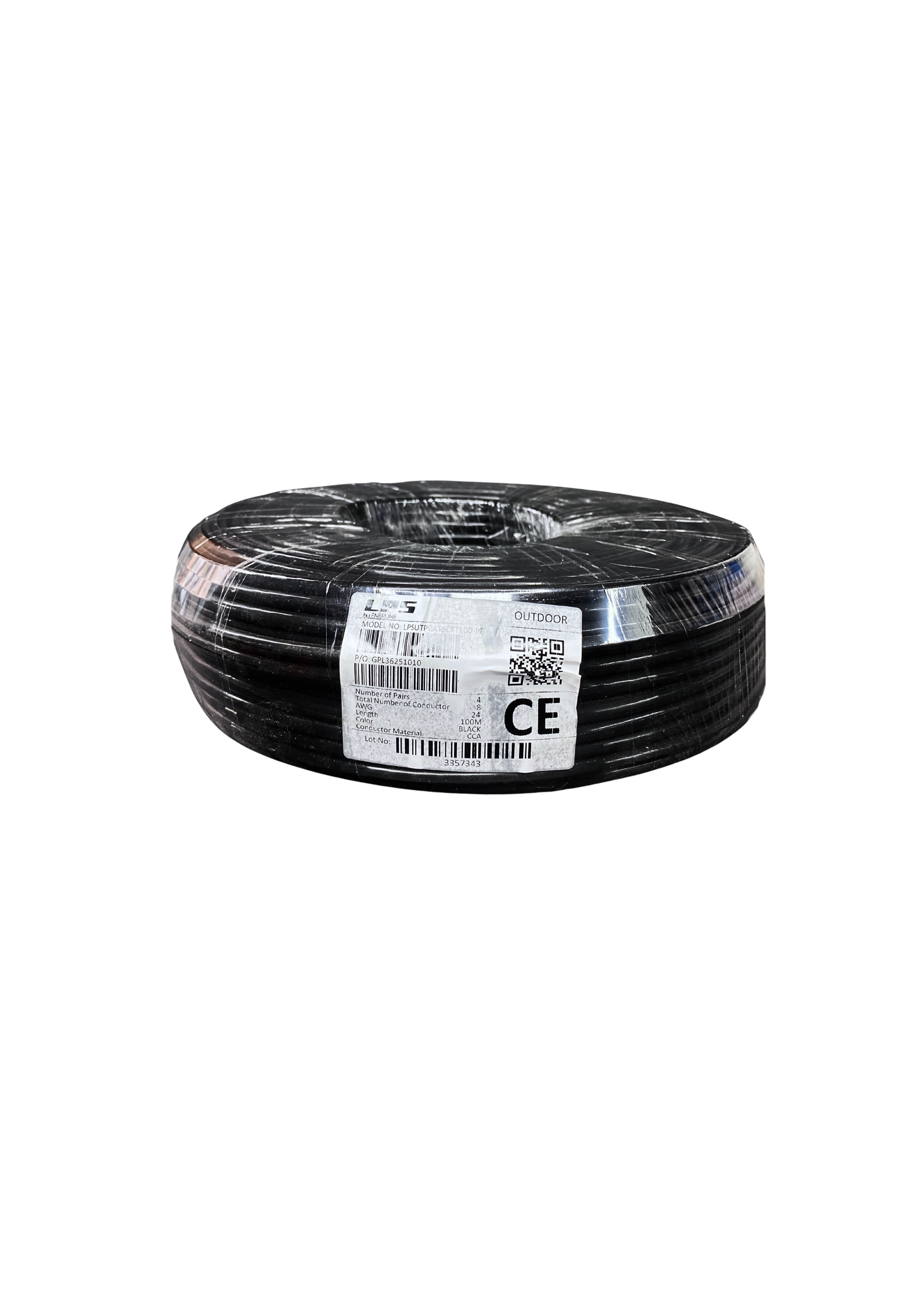CABLE UTP CAT6 EXTERIOR X 100 MTS                   